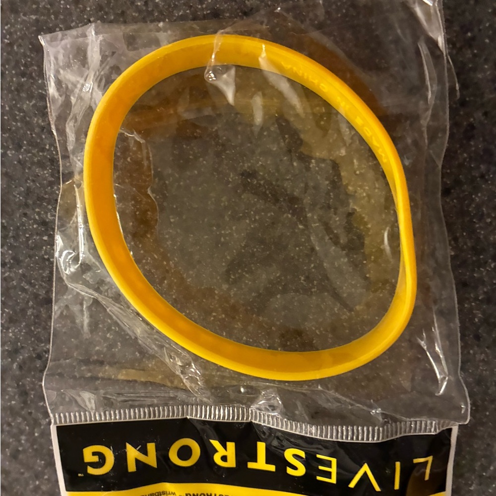 Yellow LIVESTRONG Bracelet